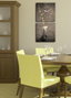 Wallity Conjunto de 2 Relojes de Pared Decorativos de Lienzo Multicolor